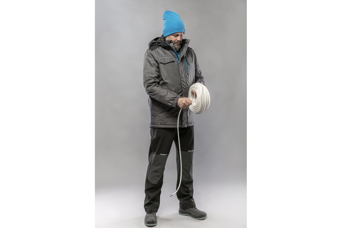 REN Jachetă izolată din grafit - imagine 3