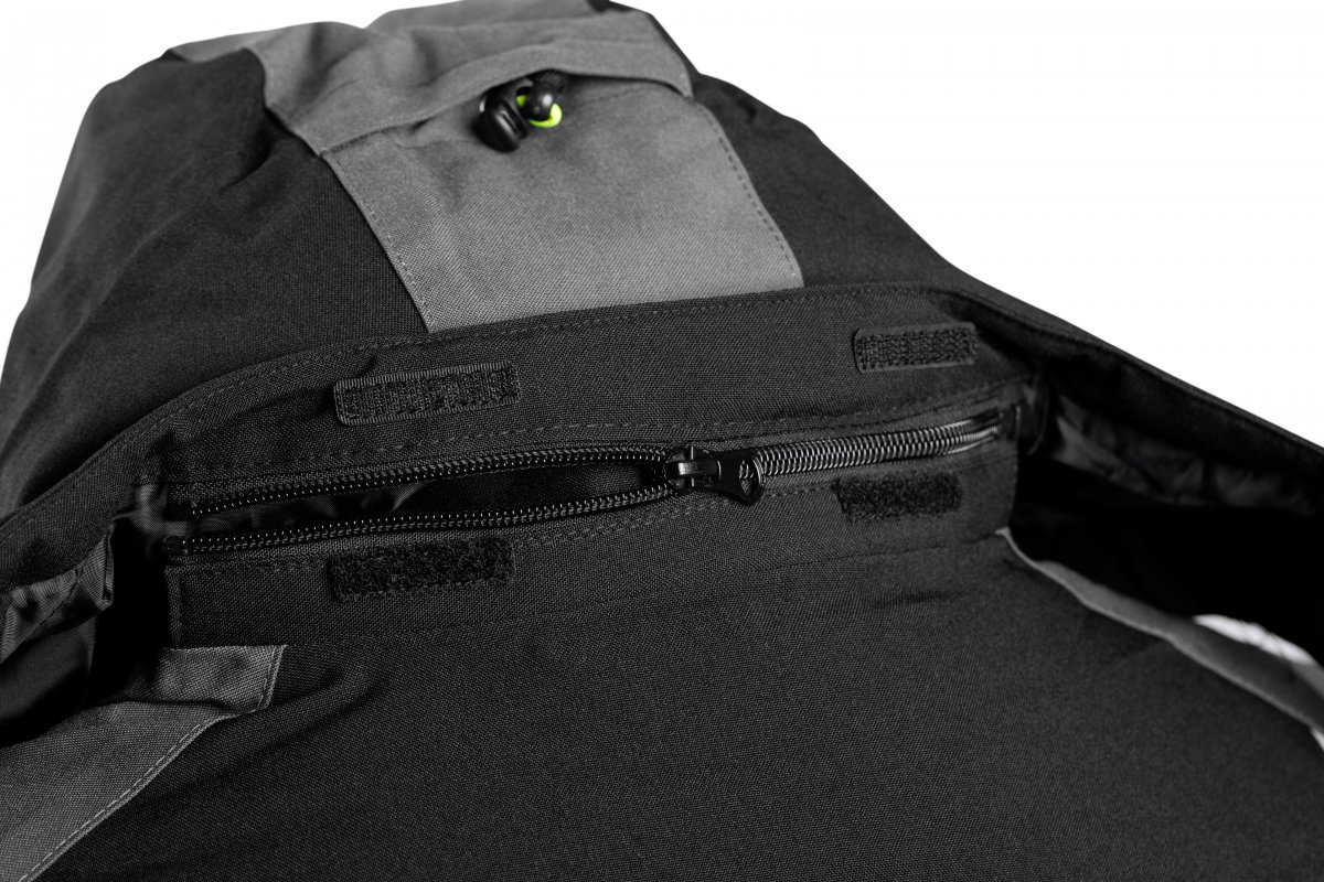 AMOS yтепленная куртка с капюшоном черная — изображение 6