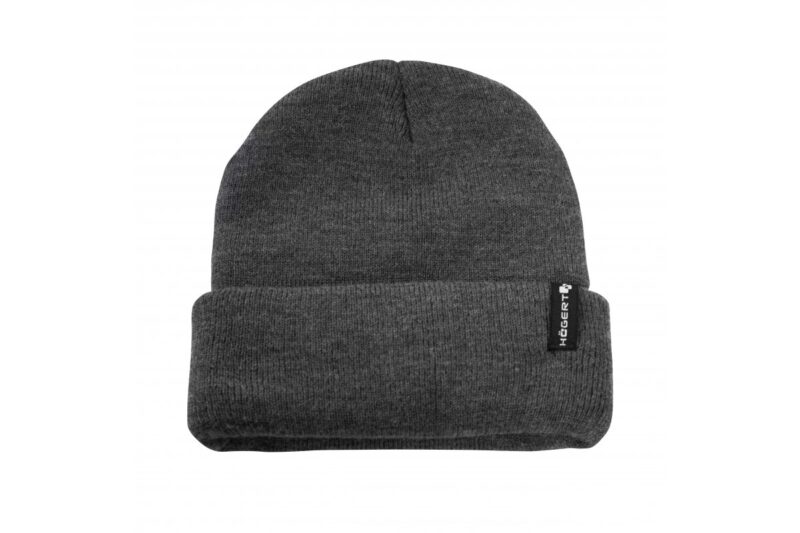(Русский) EGON зимняя двойная шапка темно-серая